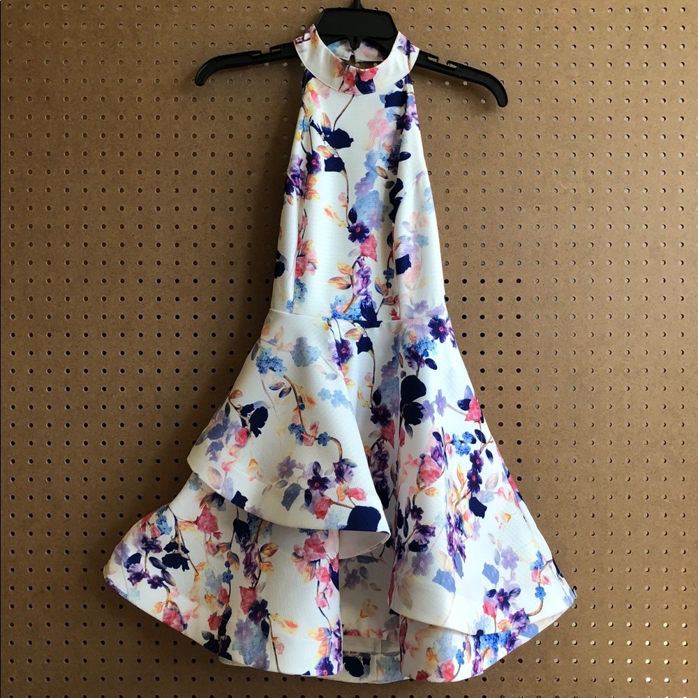 Floral Fit & Flare Dress